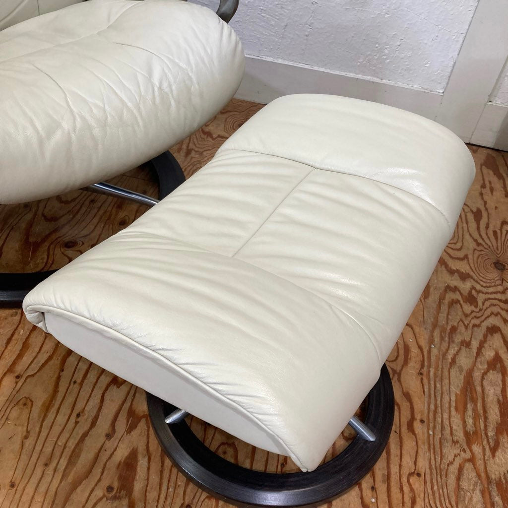 エコーネス EKORNES ストレスレスチェア&オットマン Mサイズ ルビー