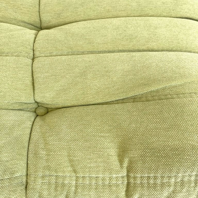 リーン・ロゼ / ligne roset トーゴ パフ オットマン グリーン 中古 床座