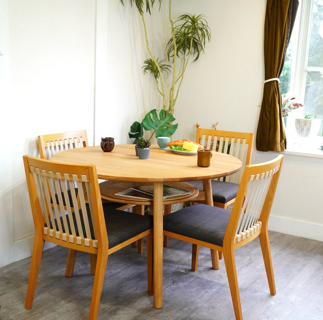 ウニコ / unico ソルク / SOLK ラウンドダイニングテーブル Φ1100 未