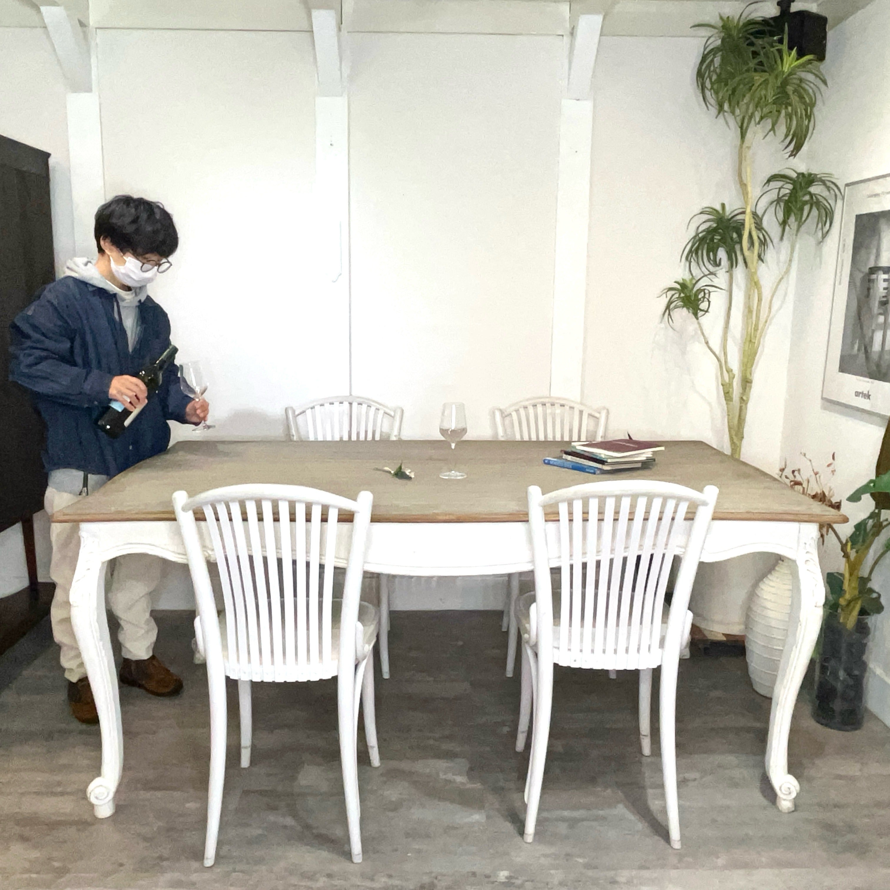 フランス ブランディボアール / BLANC D'IVOIRE JOANNA ダイニング