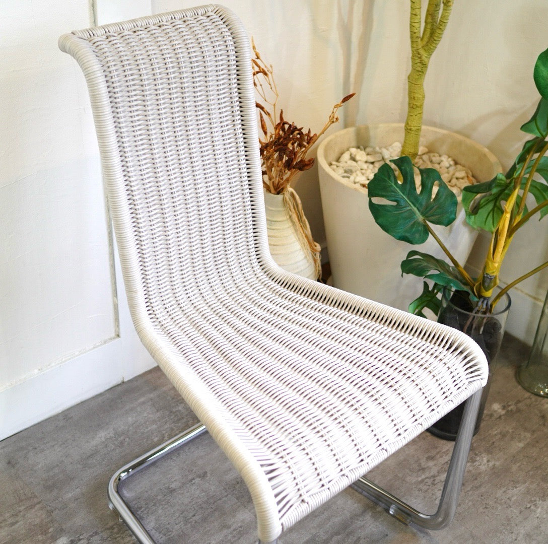 TECTA / テクタ B20チェア グレー ホワイト ACTUS取り扱い 中古 籐