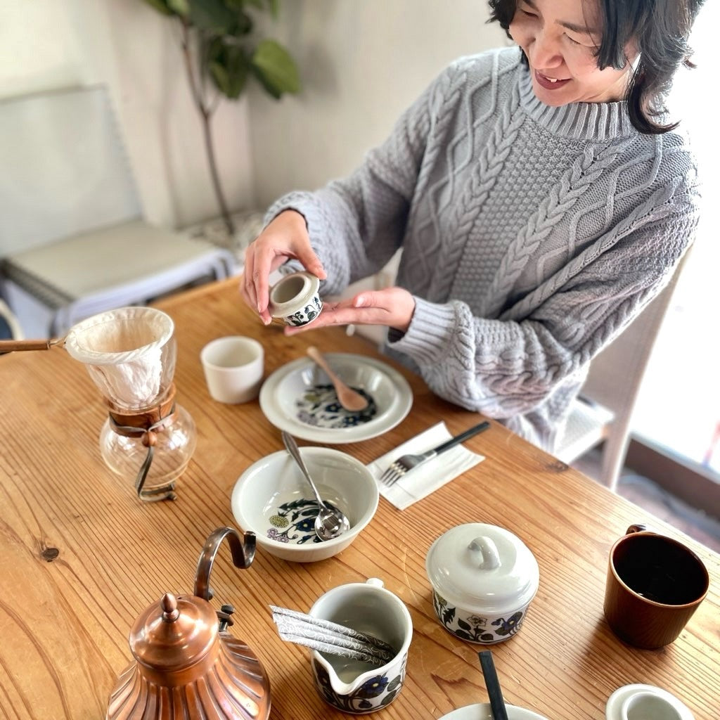 アラビア / ARABIA フローラ / FLOR エッグスタンド ヴィンテージ 中古