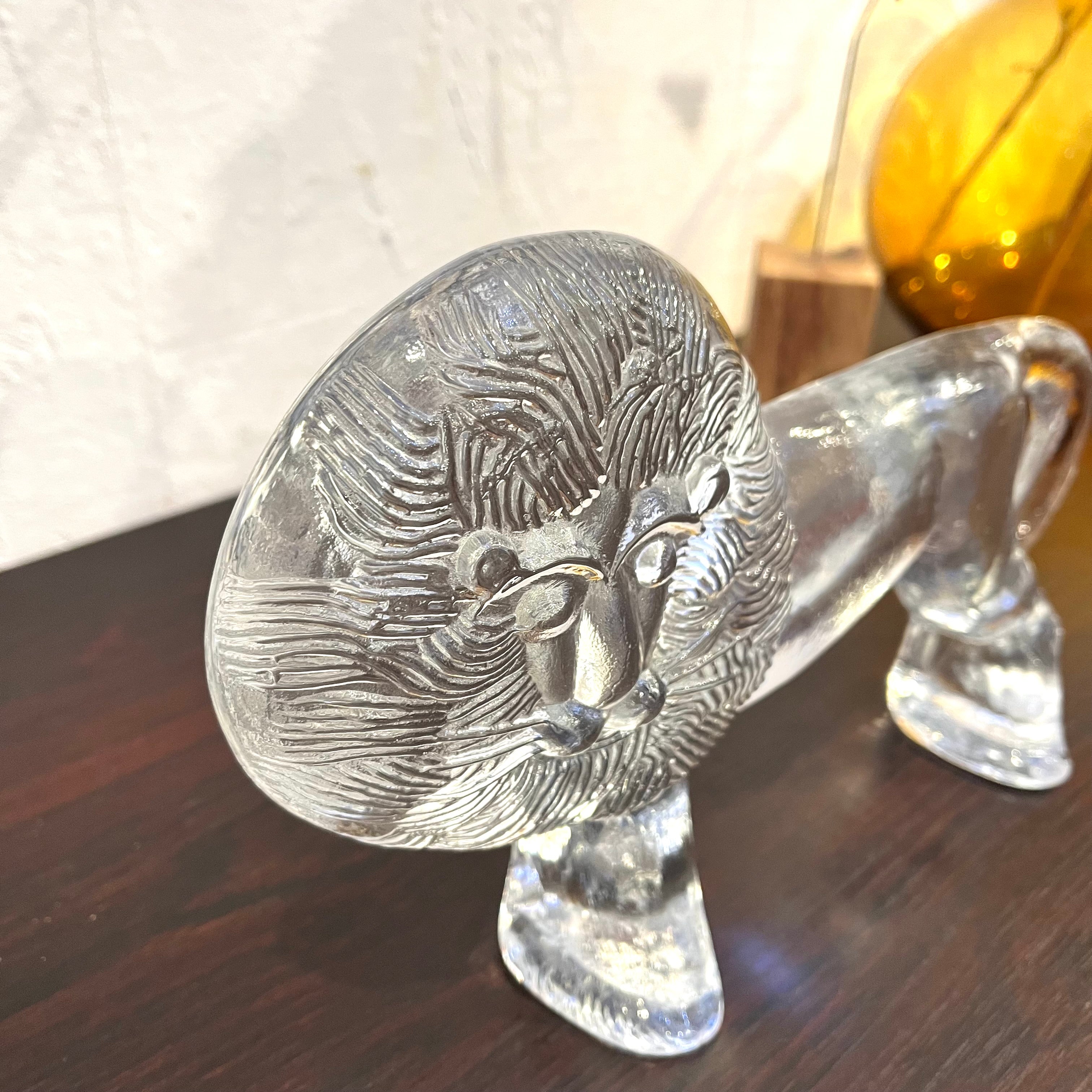 コスタボダ / KOSTA BODA ライオン ZOOシリーズ ガラス バーテイル