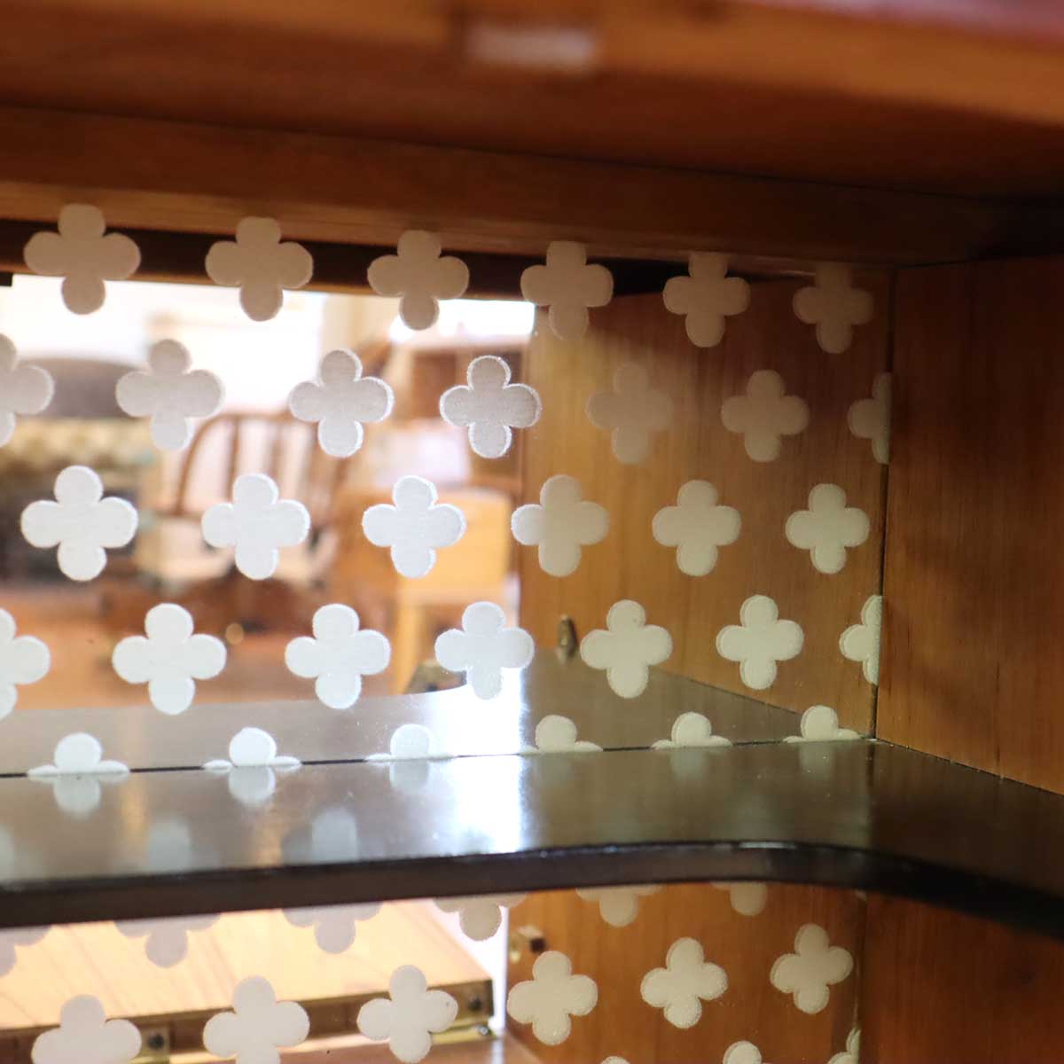 片袖デスク チーク材 机 デンマーク製 北欧 ヴィンテージ