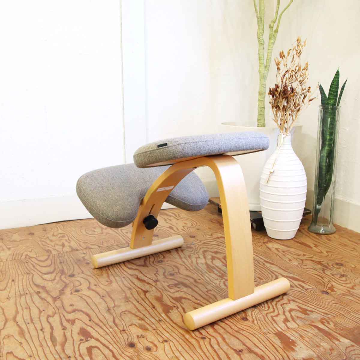 Rybo バランスイージー バランスチェア レッド 姿勢矯正 椅子 リボ社