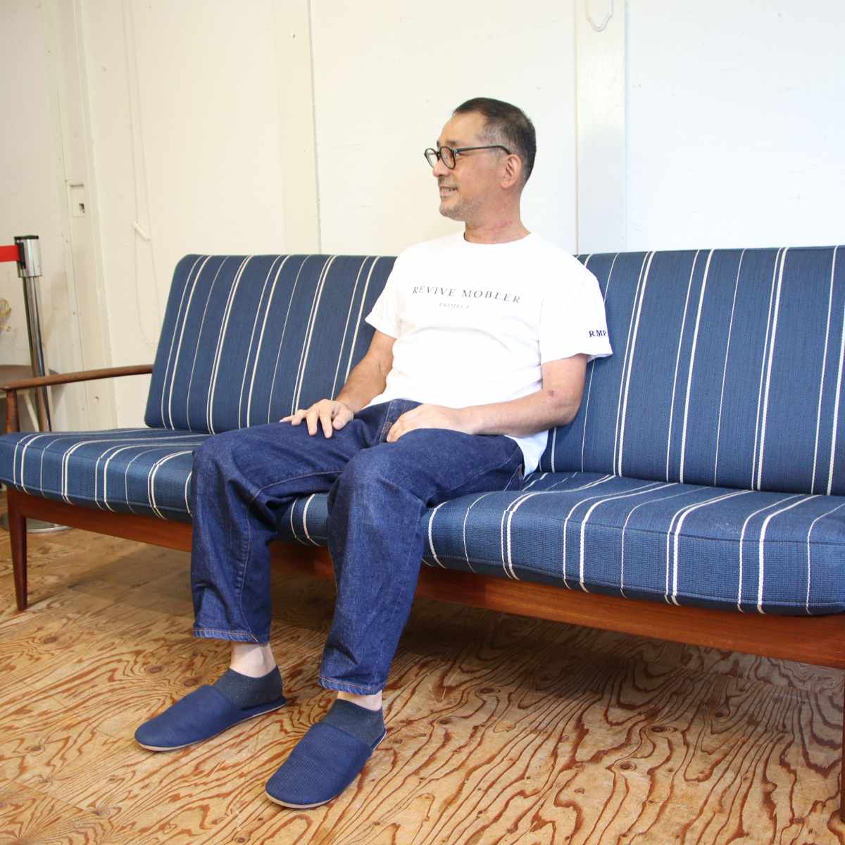 フランス＆サン / France&son 3シートソファ グレーテ・ヤルク 中古