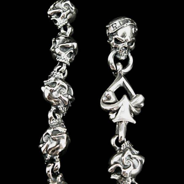 ラットレース - Two Face Skull Wallet Chain – RAT RACE OFFICIAL STORE