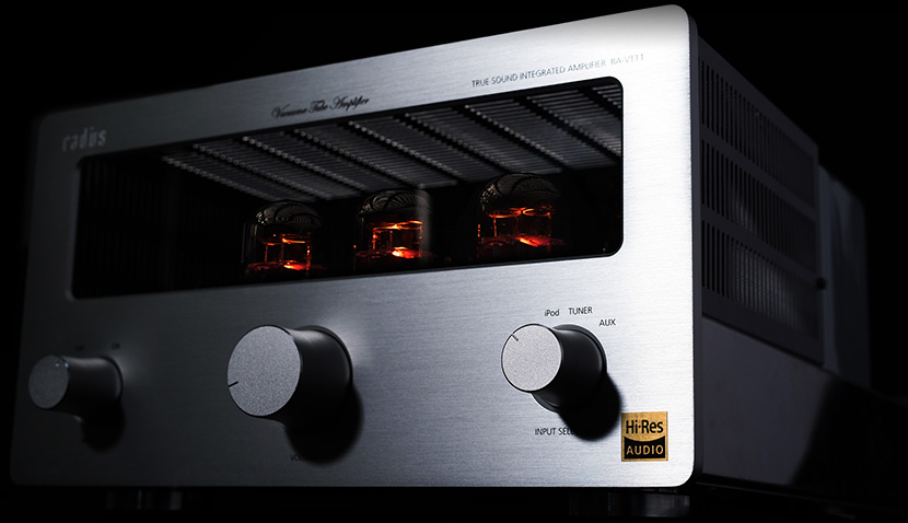 ラディウス創立20周年記念モデルハイレゾ真空管アンプ - radius