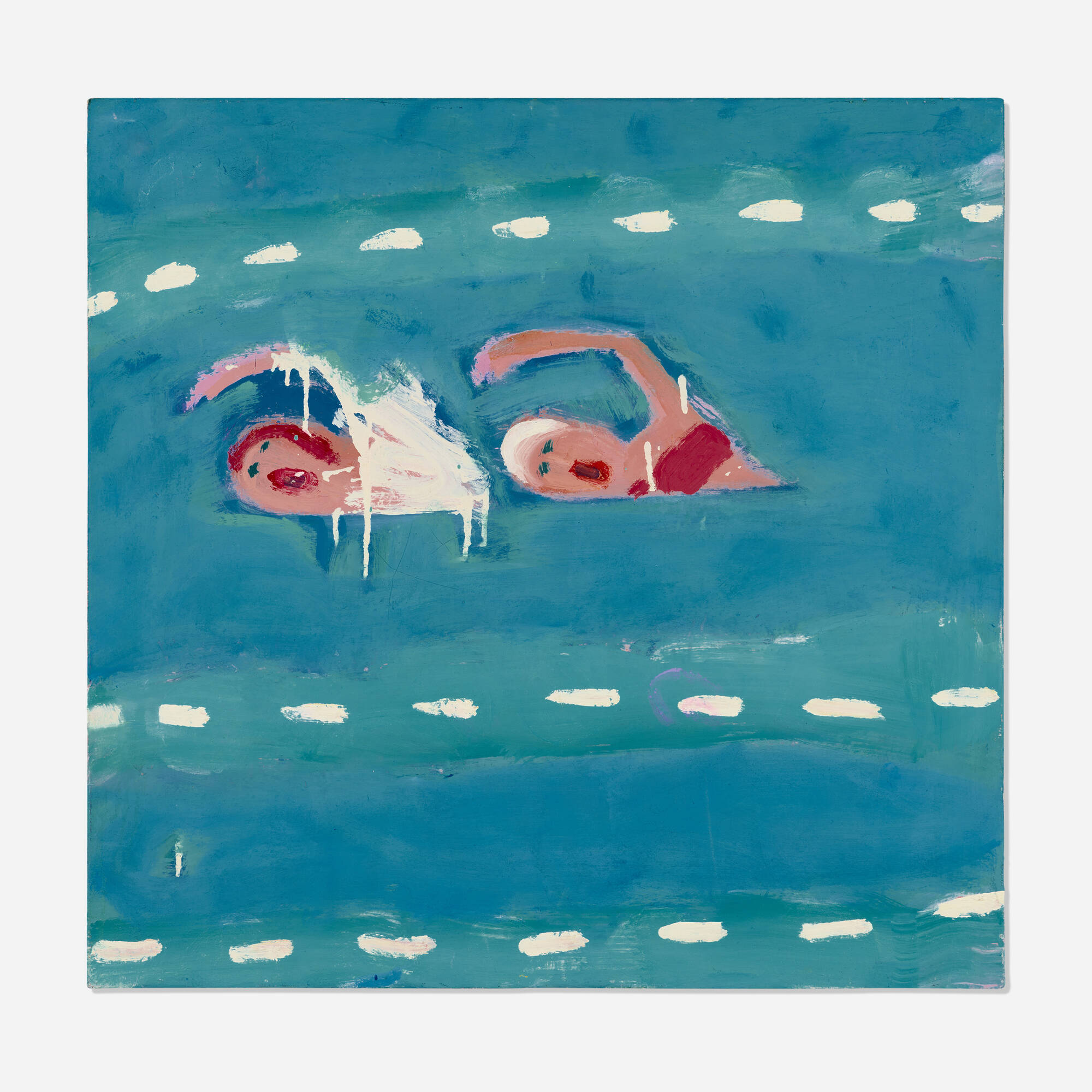 104: KATHERINE BRADFORD, Pool Swim < Post War & Contemporary Art