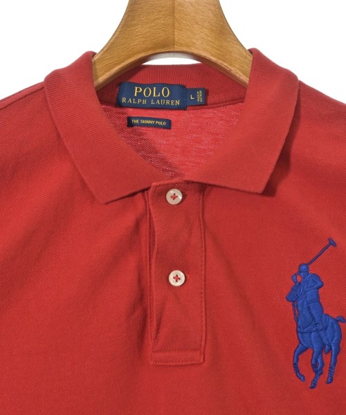 Polo Ralph Lauren（ポロラルフローレン）ポロシャツ 赤 サイズ:L