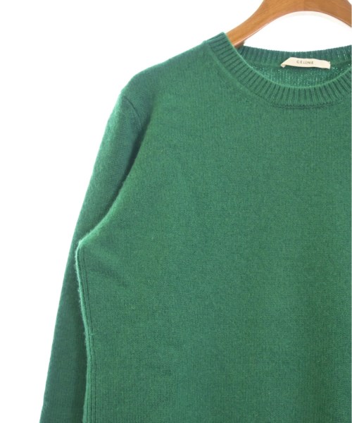 CELINE（セリーヌ）ニット・セーター 緑 サイズ:S レディース