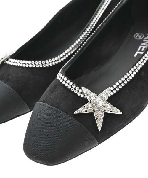 CHANEL（シャネル）バレエシューズ/オペラシューズ 黒 サイズ:35(21.5
