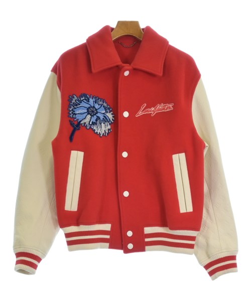 LOUIS VUITTON（ルイヴィトン）スタジャン 赤 サイズ:48(L位) メンズ