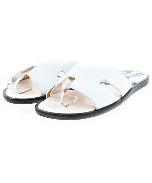 HERMES（エルメス）サンダル 白 サイズ:EU41(26cm位) メンズ