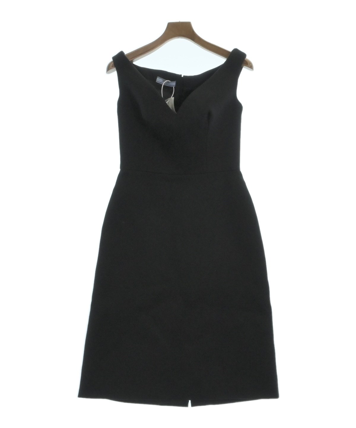 PRADA（プラダ）ワンピース 黒 サイズ:40(M位) レディース