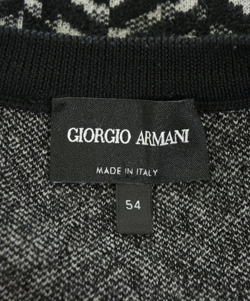 GIORGIO ARMANI（ジョルジオアルマーニ）ニット・セーター 黒 サイズ