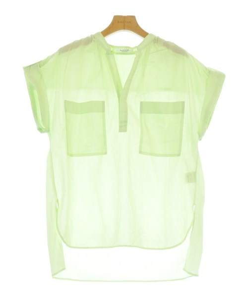 MACPHEE（マカフィー）カジュアルシャツ 緑 サイズ:36(M位) レディース