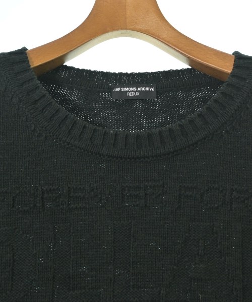 RAF SIMONS（ラフシモンズ）ニット・セーター 黒 サイズ:1(S位) メンズ