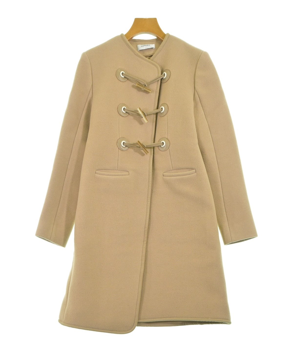 CARVEN（カルヴェン）ダッフルコート ベージュ サイズ:36(XS位