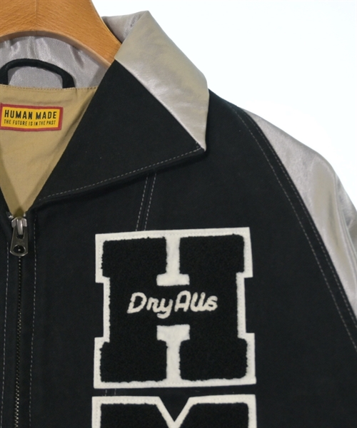 HUMAN MADE（ヒューマンメイド）スタジャン 黒 サイズ:L メンズ