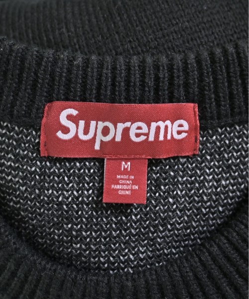 Supreme（シュプリーム）ニット・セーター 黒 サイズ:M メンズ