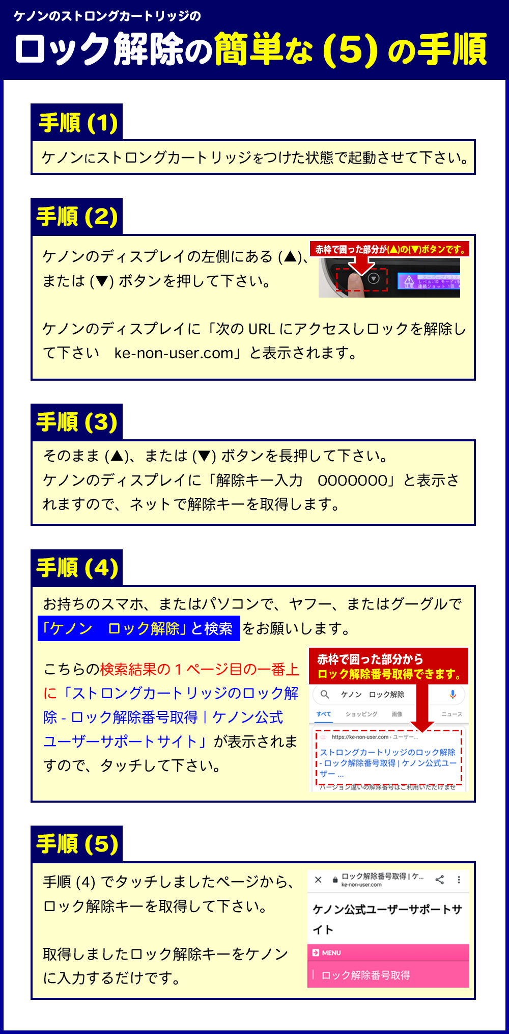 楽天市場】ケノン用ストロングカートリッジ【対応するバージョン6.0