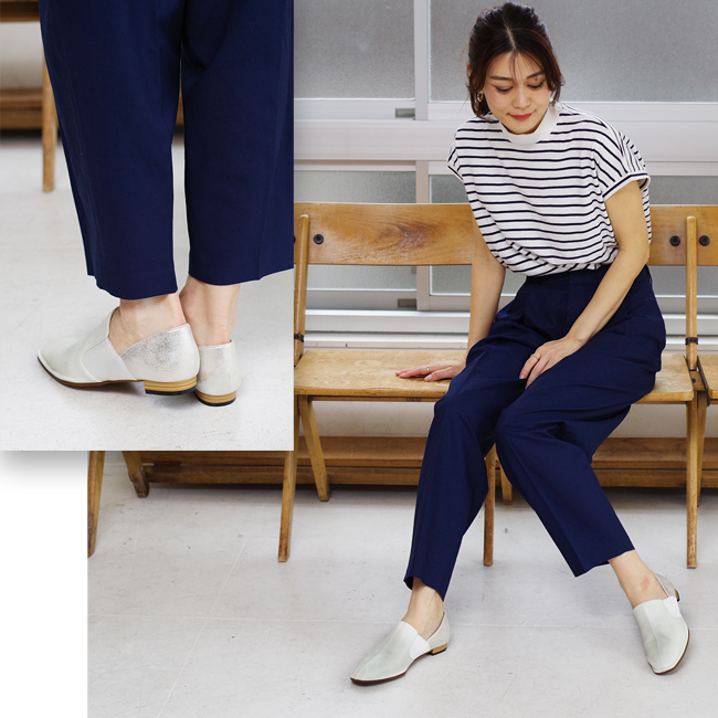 SUaSHI スウェイシー フラットシューズ スリッポン 日本製 パンプス