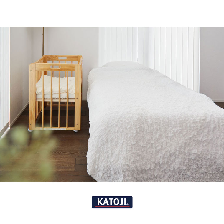 カトージ ミニミニベビーベッドⅡ【内寸：50×70cm】【使用期間：生後12