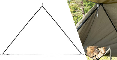 楽天市場】【送料無料】BUNDOK ソロベースEX サンドベージュ フタマタ