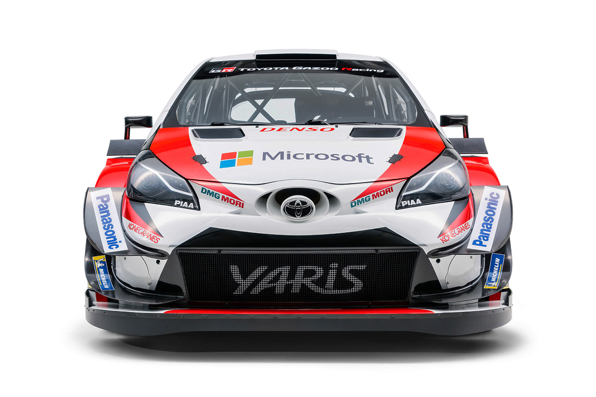 トヨタが2018年仕様ヤリスWRCを公開、空力バランスと冷却性能を向上