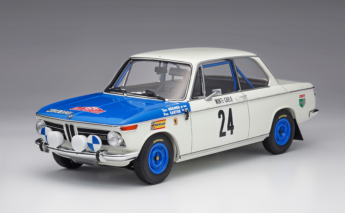ハセガワ、ティモ・マキネンのBMW2002、インプレッサWRXなどの