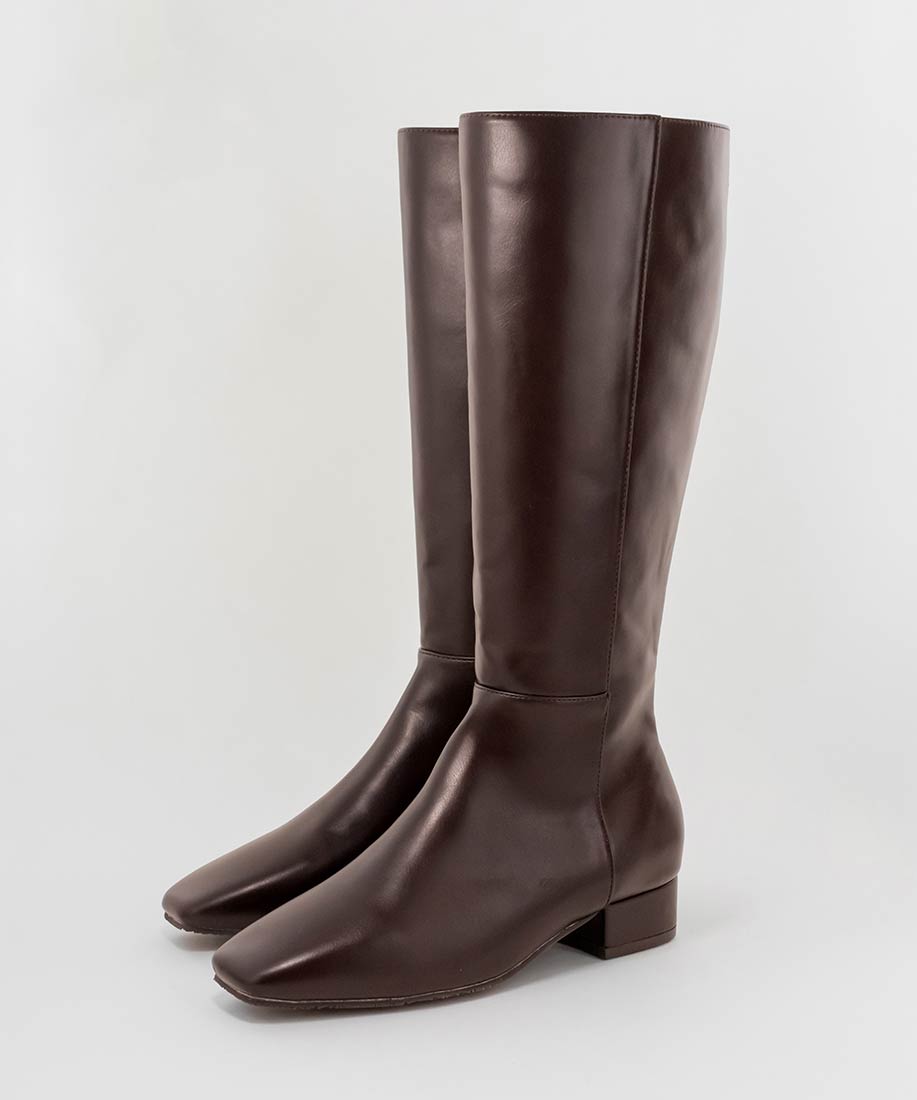 SALE】晴雨兼用 スクエアトゥロングブーツRANDA公式サイト