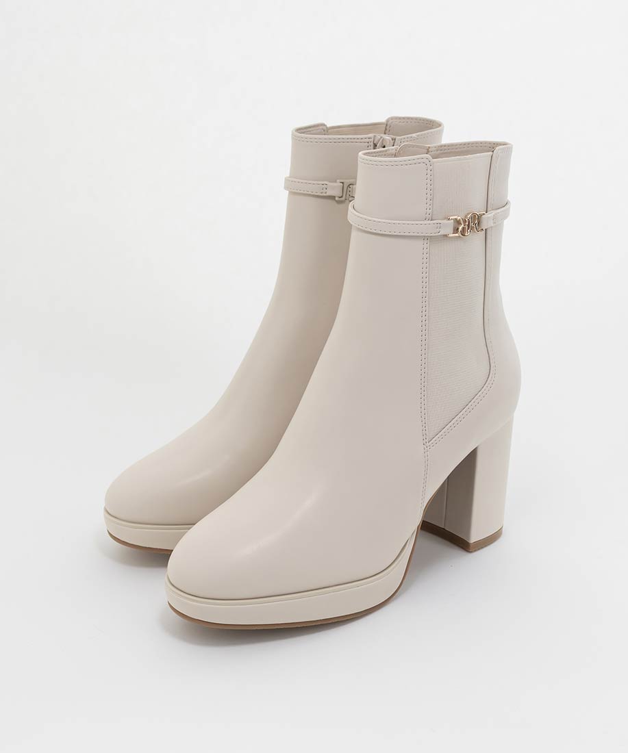 SALE】晴雨兼用 2WAY サイドゴアヒールアップショートブーツRANDA公式