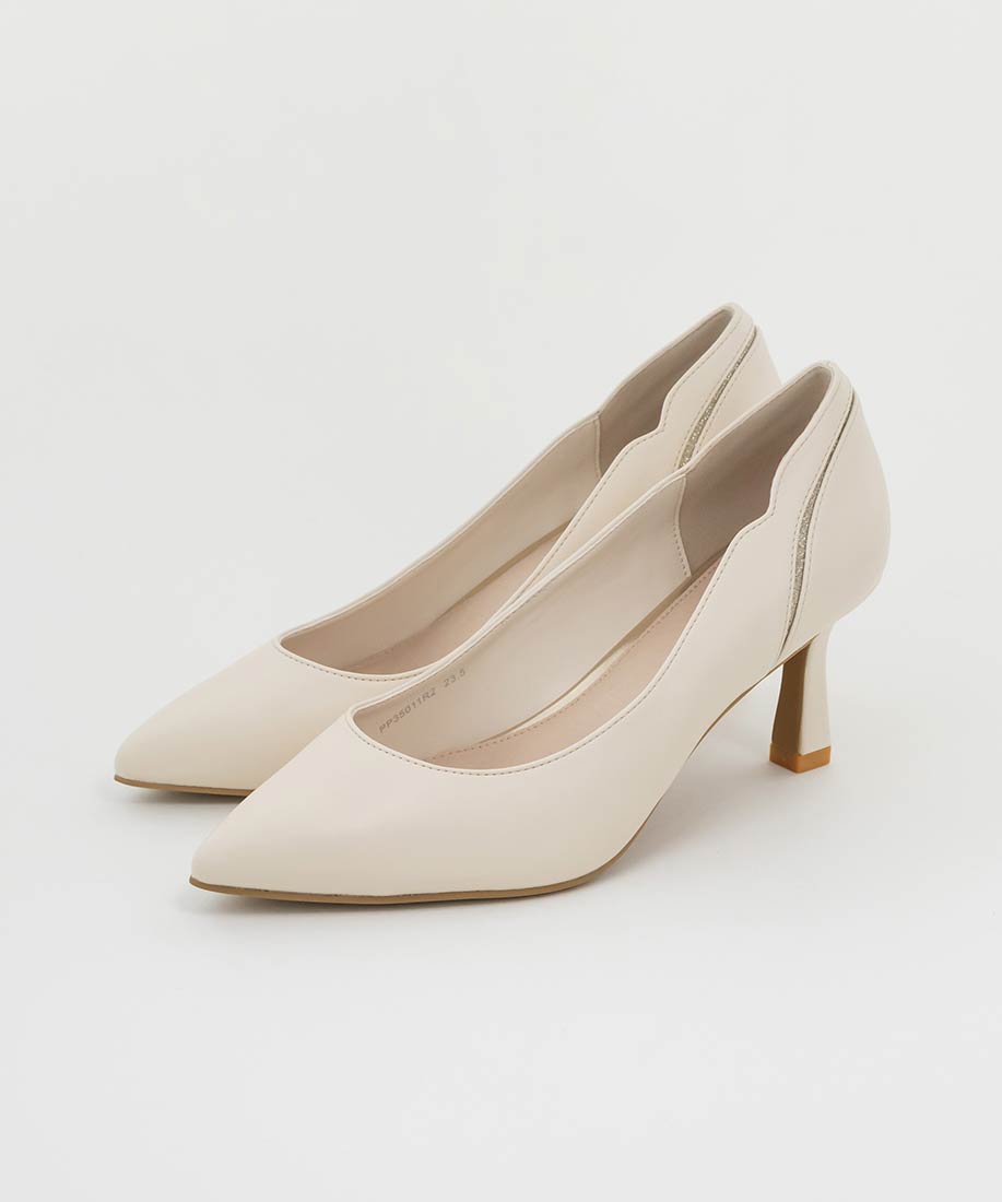 SALE】【走れる美脚パンプス】グリッターラインフィットパンプスRANDA