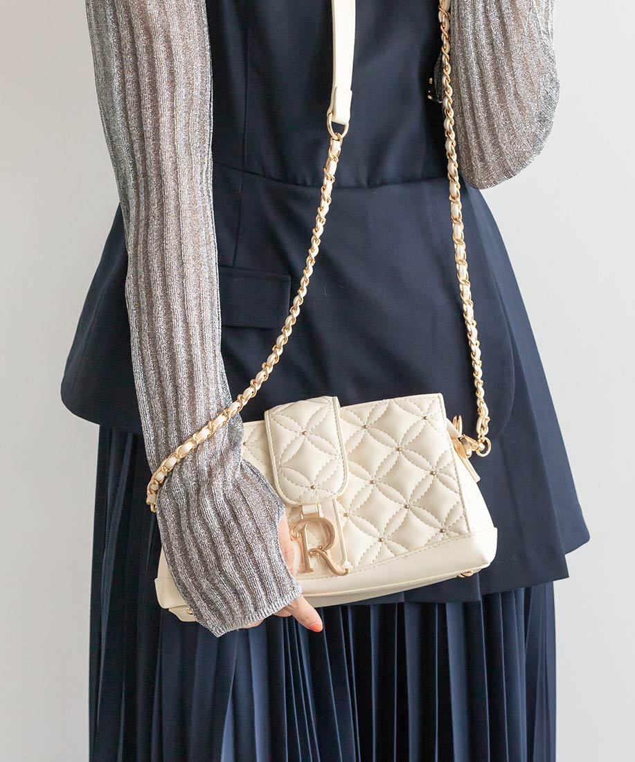 2WAYゴールドチャームキルティングバッグRANDA公式サイト