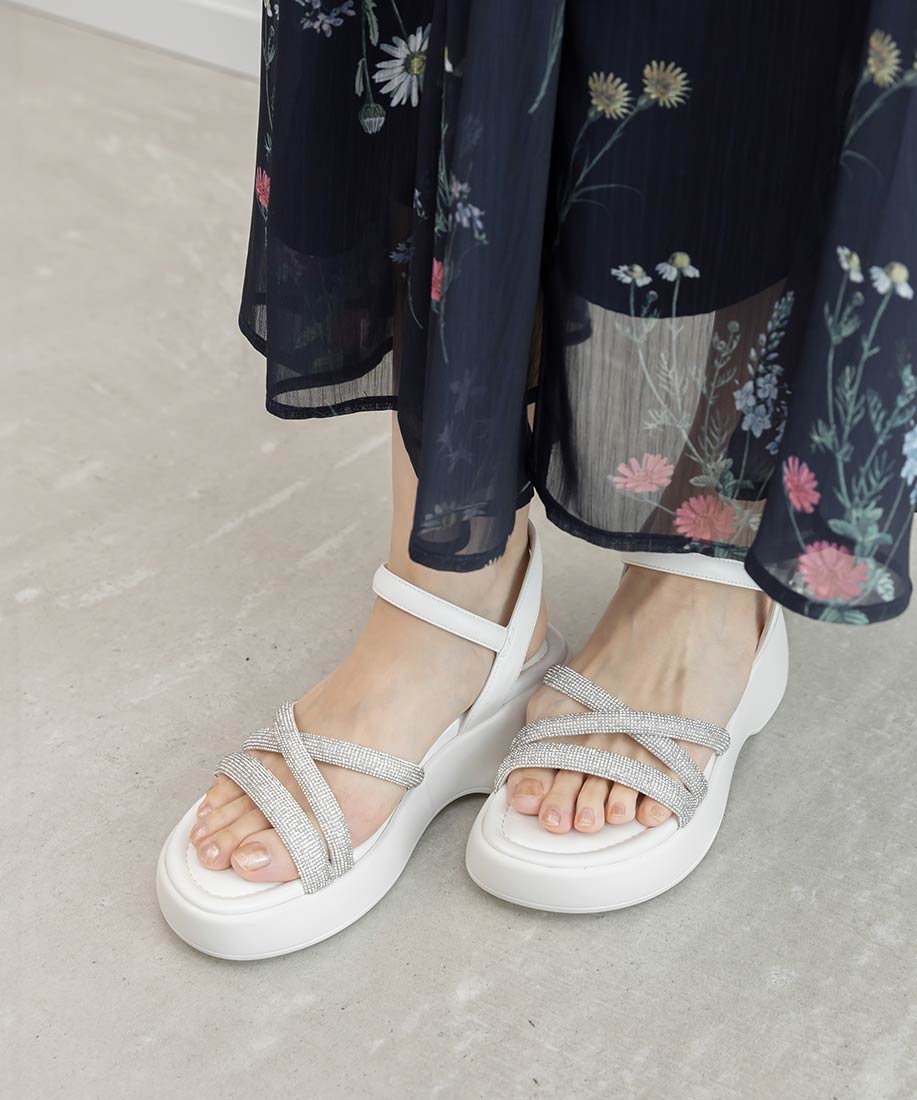 ビジュークロスストラップスポーツサンダルRANDA公式サイト