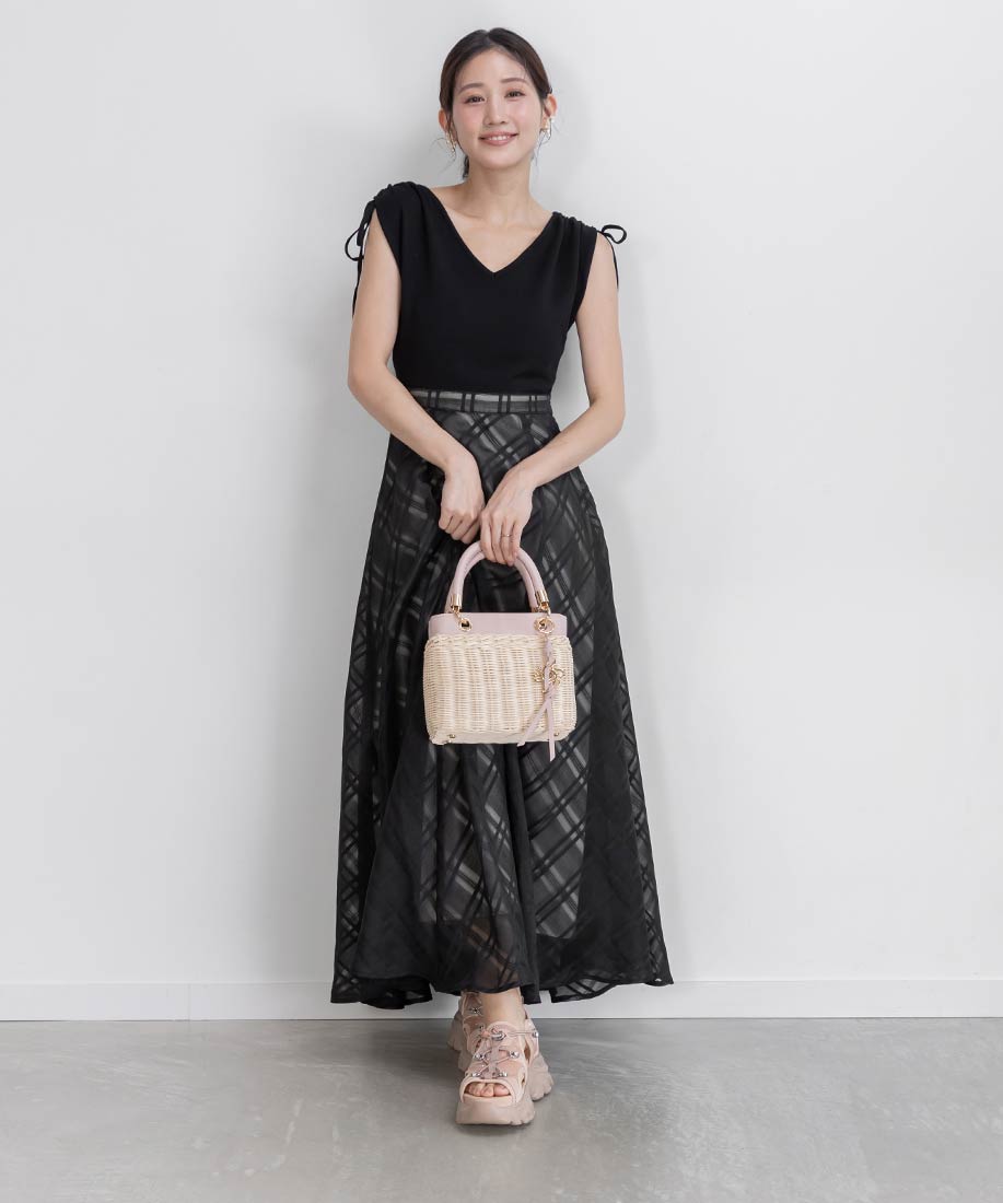 2WAY ラタンスクエアハンドバッグRANDA公式サイト