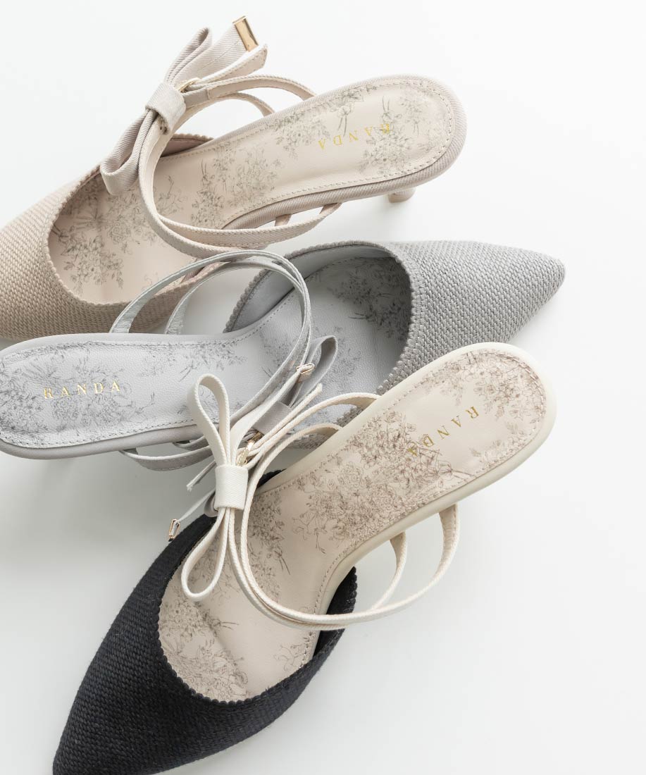 SALE】2WAYトワルドゥジュイクロスベルト刺繍ミュールRANDA公式サイト