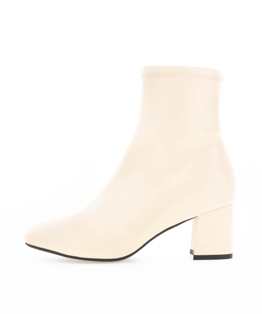 ソフトストレッチチャンキーヒールショートブーツRANDA公式サイト