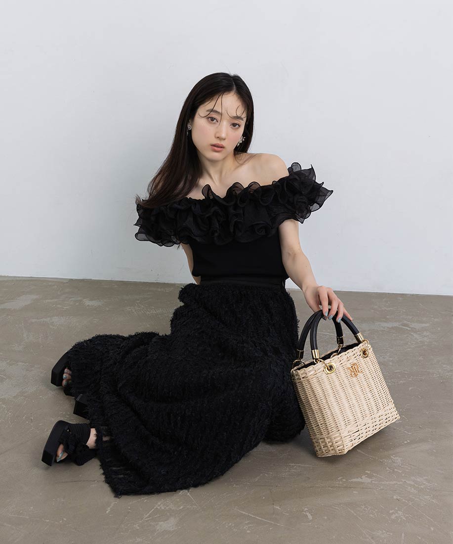 2WAY ラタンスクエアハンドバッグRANDA公式サイト