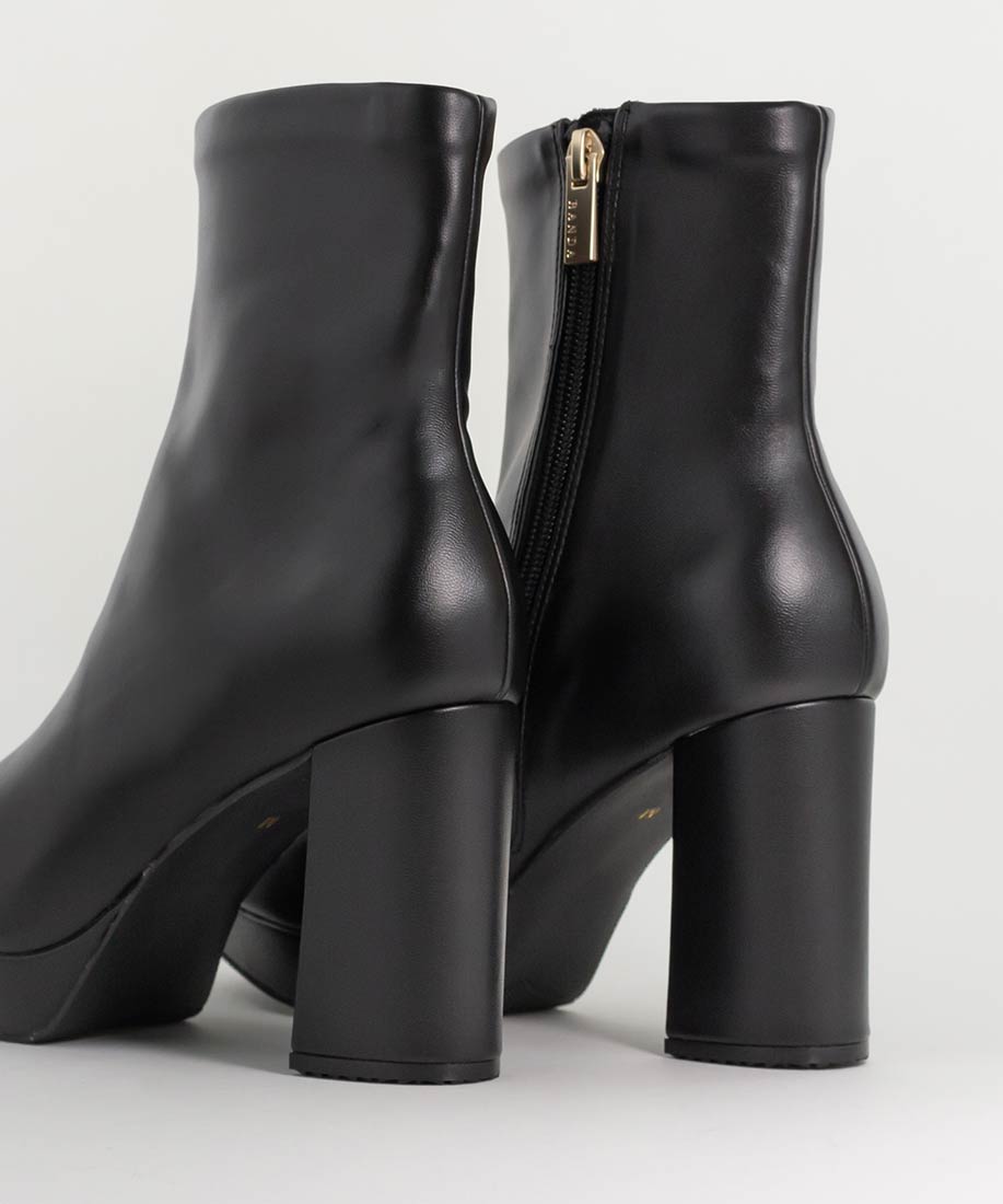 ストレッチ チャンキーヒールショートブーツRANDA公式サイト