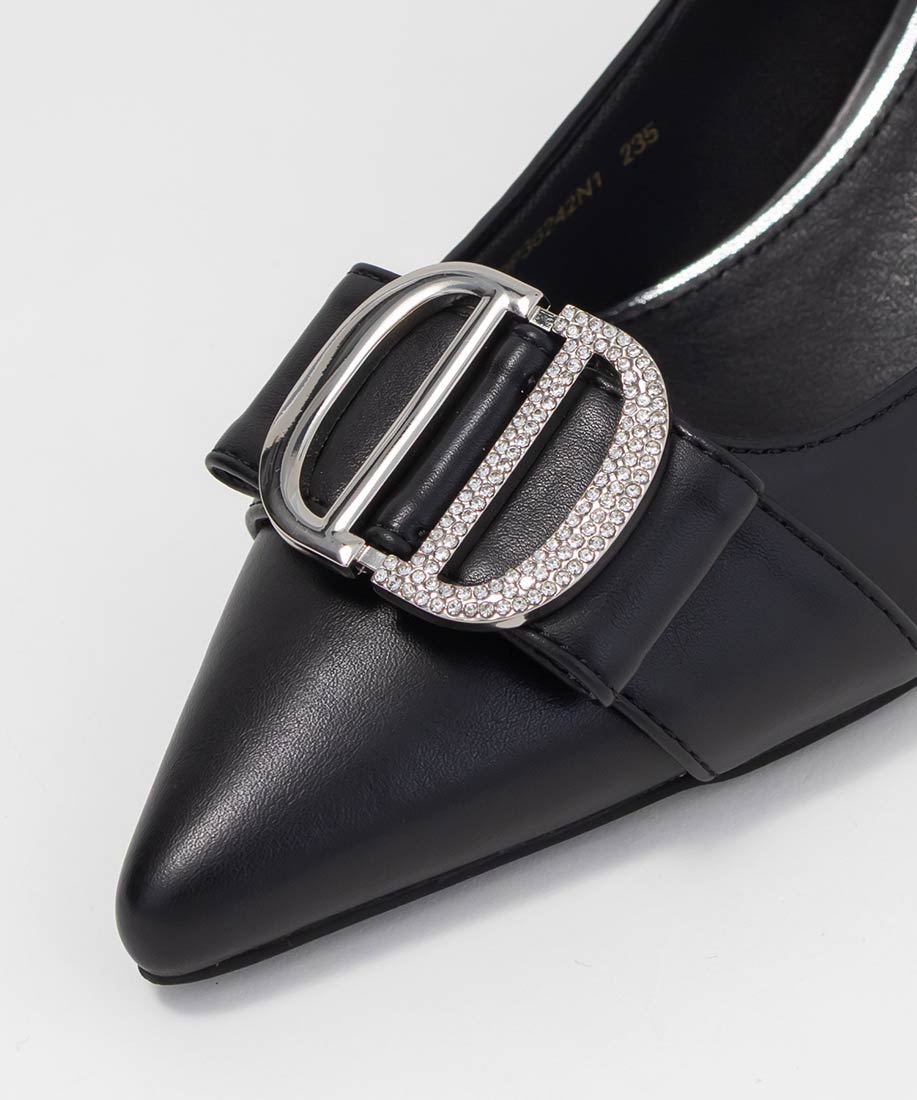 ビジューメタルパーツポインテッドトゥパンプスRANDA公式サイト