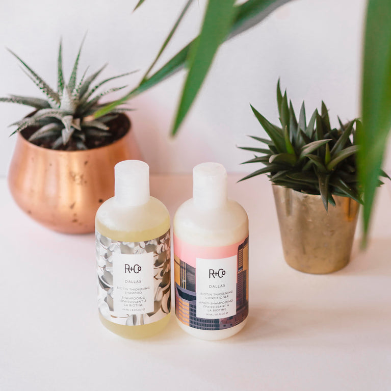 DALLAS Biotin Thickening Shampoo + Conditioner Set – R+Co