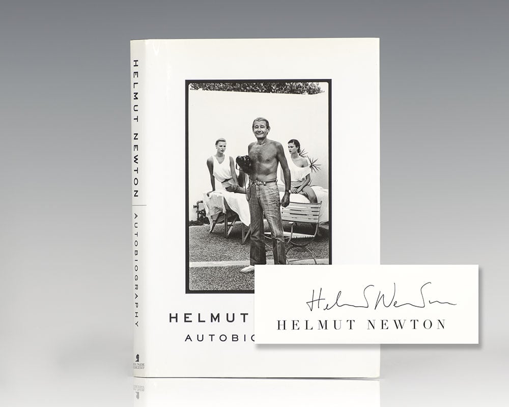 Helmut Newton First Edition Signed Rare Book