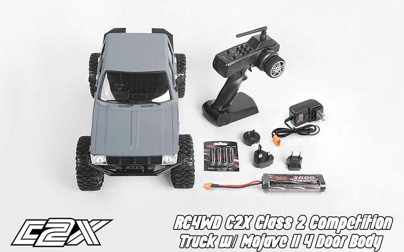 RC4WD C2X Class 2 Competition Truck w/ Mojave II 4 Door Body