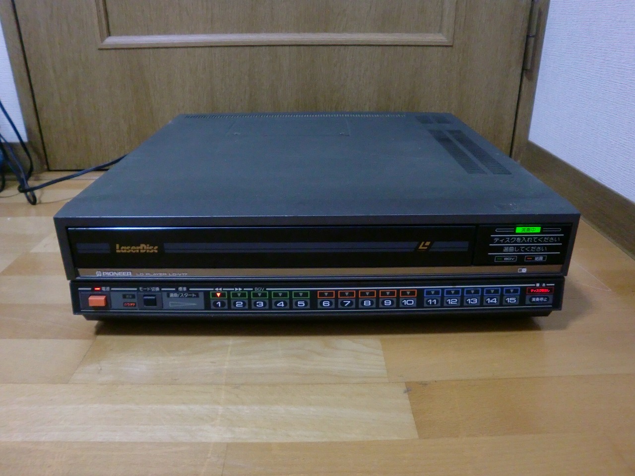 LDプレーヤー Pioneer LD-V17 カラオケ レーザーディスクプレーヤー