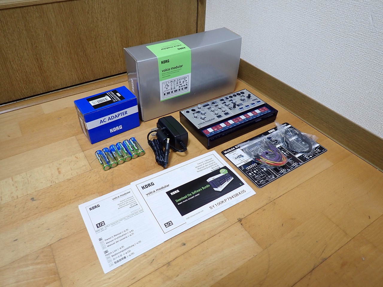 t*m様 KORG Volca modular 中古 ACアダプター付き t*m様 KORG Volca