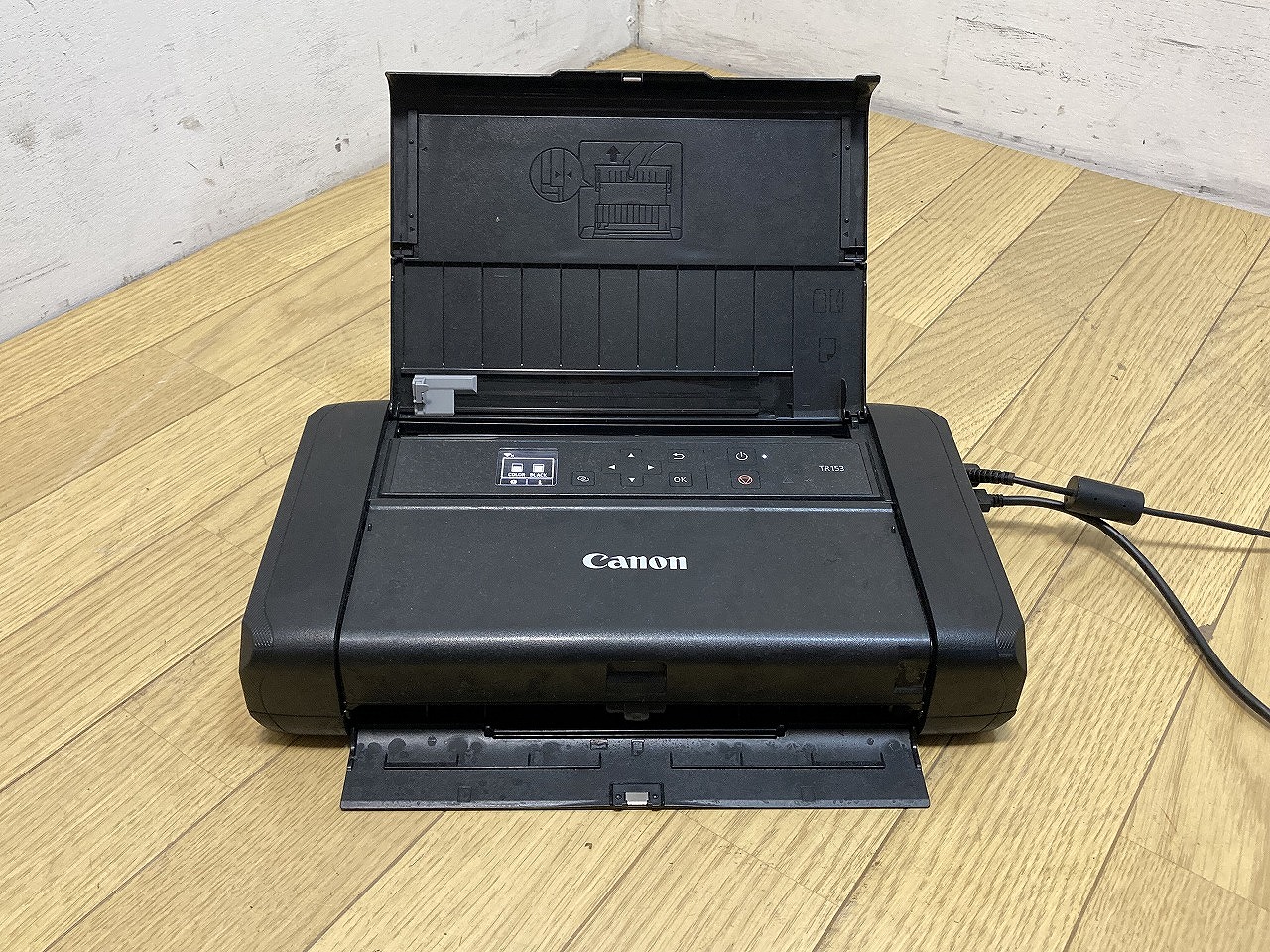 Canon キャノン A4対応 モバイルプリンタ TR153美品 インク残あり USB