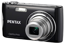 PENTAX Optio P80 A stylish, ultra-slim digital compact camera