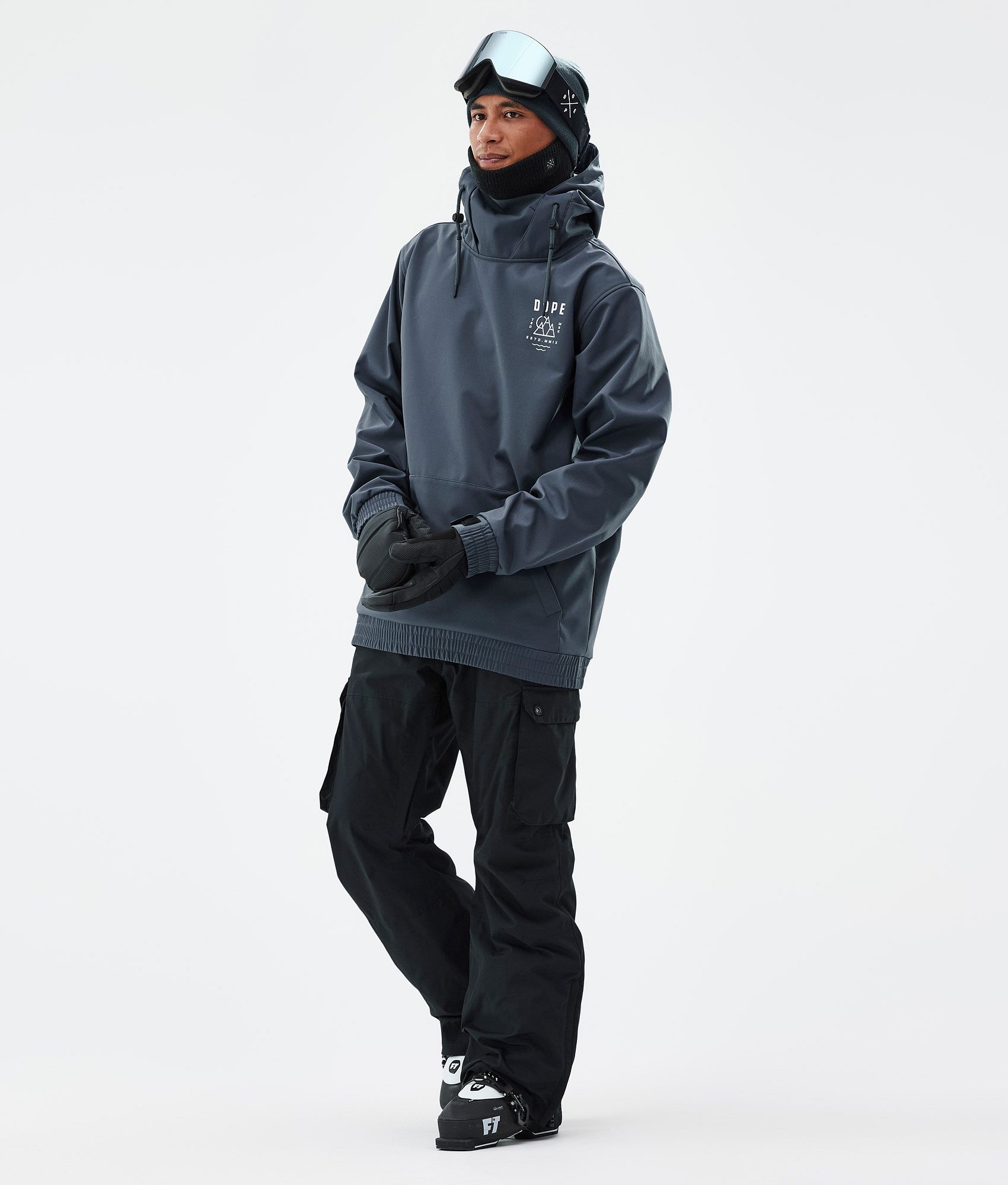 Dope Yeti Ski Jacket Men Summit Metal Blue | Ridestore.com